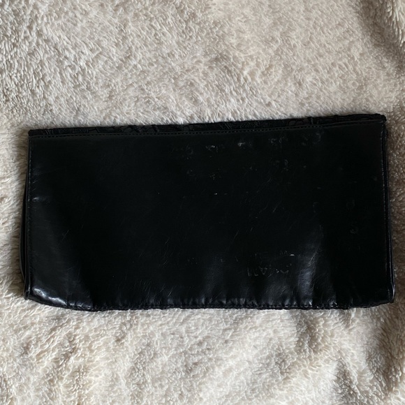 Jessica Simpson Black Envelope Clutch Bag - Picture 4 of 5